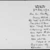 Bentley, George. ALS to 1872 Feb. 8