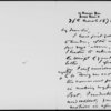 Bentley], [George]. ALS to 1872 Mar. 26