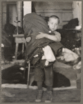 A young boy starting out for the factory..., 1920
