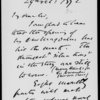 Bentley], [George]. ALS to 1872 Oct. 29
