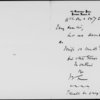 Bentley], [George]. ALS to 1872 Dec. 11