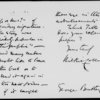 Bentley, George. ALS to 1872 Dec. 9