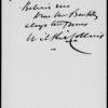 Bentley, George. ALS to 1874 Sept. 7