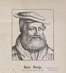 Hans Sachs. Geb. d. Nov. 1494, gest. d. 25. Jan. 1576.