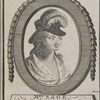 Mrs. Sage. The first female aerial traveller ascended from St. George's Fields, June 29, 1785.