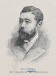 Graf Saïgo, der japanische Marineminister.