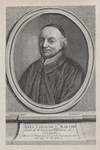 Abel Louis de Ste. Marthe. Général de la Congrégation de l'Oratoire. Mort à St. Paul aux bois prés Soisson, le 7 Avr. 1697. Agé de 76 ana