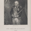 John Jervis, Earl of St. Vincent. Ob. 1823. From the original of Hopner, in His Majesty's collection