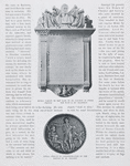Curious old print at Meaford ; Bust of the Earl of St. Vincent ; Gold casket presented to the Earl of St. Vincent with the freedom of the City of London.
