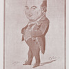 Portrait charge de Sainte-Beuve