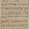 [Caricature of Augustus George Sala and a reporter interviewing him, with words:] "America visited for the last time."