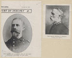 Rear-Admiral W.T. Sampson, one of the most important witnesses in the case ; Rear-admiral William T. Sampson. Copyright, 1900, by Chickering.