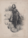 Miroir drolatique. Si de George Sand ce portrait, Laisse l'espirit un peu perplexe, C'est que le Génie est abstrait, Et comme on sait n'a pas de sexe