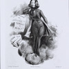 Miroir drolatique. Si de George Sand ce portrait, Laisse l'espirit un peu perplexe, C'est que le Génie est abstrait, Et comme on sait n'a pas de sexe