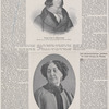 George Sand in Männertracht. Porträt aus der Zeit iher Libesverhältnisses mit Alfred de Musset ; George Sand. Porträt aud ihrer späteren Lebenszeit.