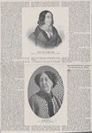 George Sand in Männertracht. Porträt aus der Zeit iher Libesverhältnisses mit Alfred de Musset ; George Sand. Porträt aud ihrer späteren Lebenszeit.