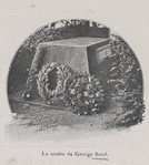 La tombe George Sand.