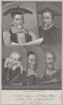 1. Dr. Robert Sanderson, 2. Mr. Richard Hooker, 3. Sir Henry Wolton, 4. Mr. George Herbert, 5. Dr. John Donne