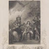The Earl of Sandwich refusing to quit his vessel while on fire. (In the Battle of Sole Bay.) Defeat of the Dutch fleet, 3 June, 1665. Lady Mary presented to the Prince of Orange