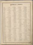 Street index