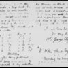 Bentley, George. Copy, in an unknown hand, of a letter from Bentley to Collins. Letter paper headed Folkestone 1874 May [13]