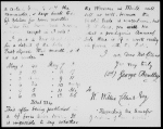 Bentley, George. Copy, in an unknown hand, of a letter from Bentley to Collins. Letter paper headed Folkestone 1874 May [13]