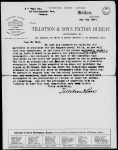 Tillotson & son ltd. 4 TLS, 1 LS, postcard and telegram to A. P. Watt & son. Relate to Sir Henry Rider Haggard and Wilkie Collins 1884 Nov. 27 - 1887 May 24