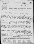 Tillotson & son ltd. 4 TLS, 1 LS, postcard and telegram to A. P. Watt & son. Relate to Sir Henry Rider Haggard and Wilkie Collins 1884 Nov. 27 - 1887 May 24