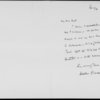 Besant, Sir Walter. ALS to A. P. Watt & son. Relates to Wilkie Collins 1890 Feb. 11
