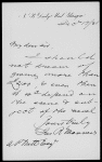 Letters, ALS , TLS, telegrams, etc., from various publishers, etc., to the firm of A. P. Watt & son, as literary agent for Wilkie Collins. 1881 - 1898