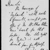 Letters, ALS , TLS, telegrams, etc., from various publishers, etc., to the firm of A. P. Watt & son, as literary agent for Wilkie Collins. 1881 - 1898