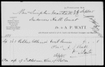 Agreement between [Collins] and William Frederic Tillotson and William Brimelow for the publication of an unnamed novel [The evil genius]. In W. Collins' hand. Ms. agreement 1884 Dec. 8