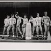 Production photograph of the stage production Good News
