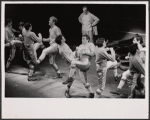 Production photograph of the stage production Good News