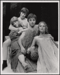 Virginia Vestoff, Munson Hicks, Armand Assante, and D’Jamin Bartlett in Boccaccio, 1975 Sept.