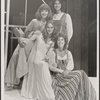Clockwise from left: Virginia Vestoff, Caroline McWilliams, Jill Choder, and D'Jamin Bartlett in Boccaccio, 1975 Sept.