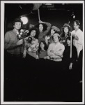 Front row: Barry Primus, Steve Menken, Jackie Paris, Robert Schlee and Amy Taubin; Back row: Denise Delapenha, Mary Delson, Jessica Harper, and George McGrath in Doctor Selavy's Magic Theatre, 1972 Dec.