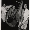 George McGrath, Barry Primus, and Steve Menken in Doctor Selavy's Magic Theatre, 1972 Dec.