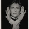 Jeremy Brett in the touring stage production of the 1977-80 revival of Dracula, sets by Edward Gorey