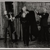 Nick Stannard, Jeremy Brett and Dalton Dearborn in the touring stage production of the 1977-80 revival of Dracula, sets by Edward Gorey