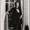 Jeremy Brett in the touring stage production of the 1977-80 revival of Dracula, sets by Edward Gorey