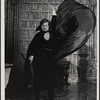 Jean LeClerc in the 1977-80 Broadway revival of Dracula, sets by Edward Gorey