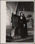 Jean LeClerc in the 1977-80 Broadway revival of Dracula, sets by Edward Gorey