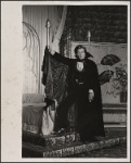 Jean LeClerc in the 1977-80 Broadway revival of Dracula, sets by Edward Gorey