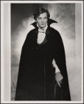 Jean LeClerc in the 1977-80 Broadway revival of Dracula, sets by Edward Gorey