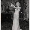 Lauren Thompson in the 1977-80 Broadway revival of Dracula, sets by Edward Gorey