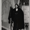 Raul Julia in the 1977-80 Broadway revival of Dracula, sets by Edward Gorey