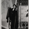 Raul Julia in the 1977-80 Broadway revival of Dracula, sets by Edward Gorey