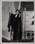 Raul Julia in the 1977-80 Broadway revival of Dracula, sets by Edward Gorey