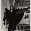 Raul Julia in the 1977-80 Broadway revival of Dracula, sets by Edward Gorey